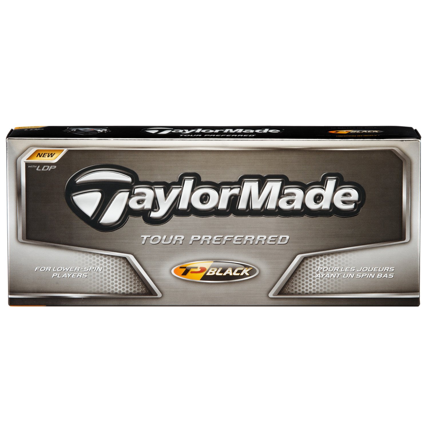 TaylorMade TP Black Golf Balls 12-Pack