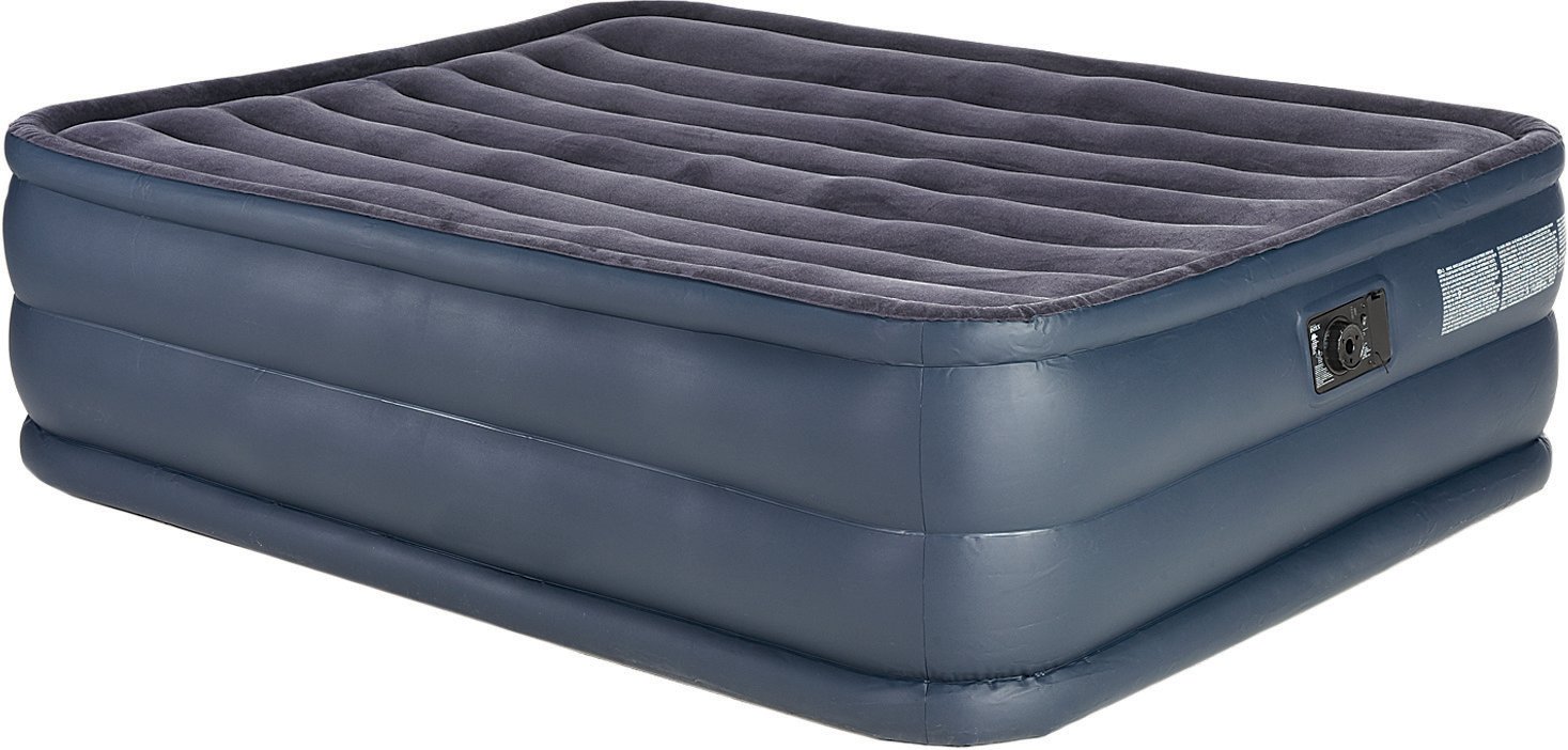 INTEX® Raised Downy Queen Airbed with Built-In AC Pump