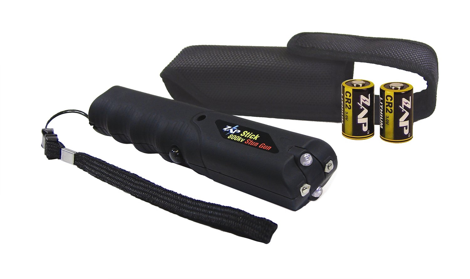 Zap Stick 800,000V Stun Gun With Flashlight