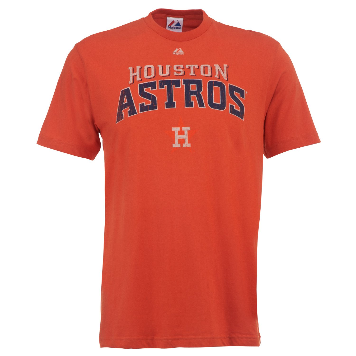 Majestic Adults' Old School Hero Houston Astros Modern Fit T-shirt