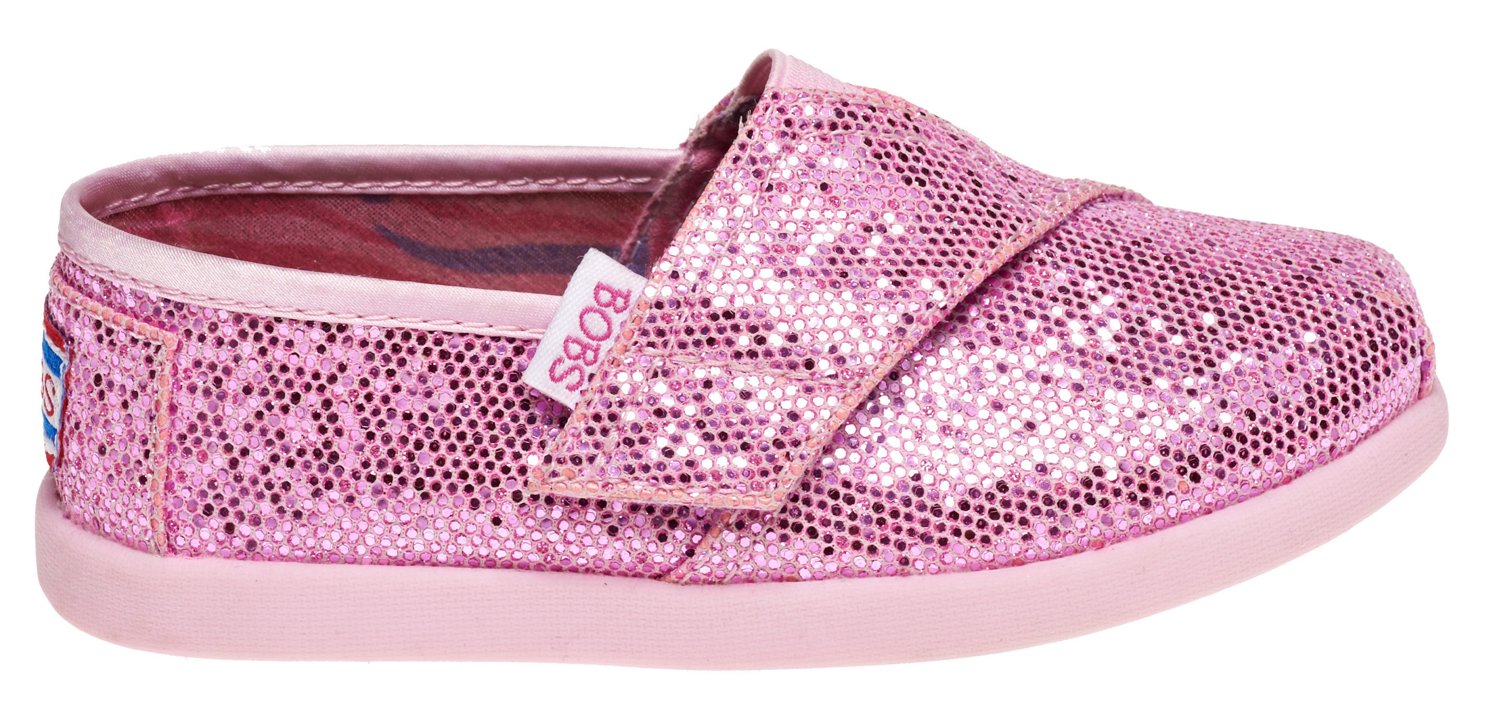 SKECHERS Girls' Bobs World Sparkle Casual Shoes