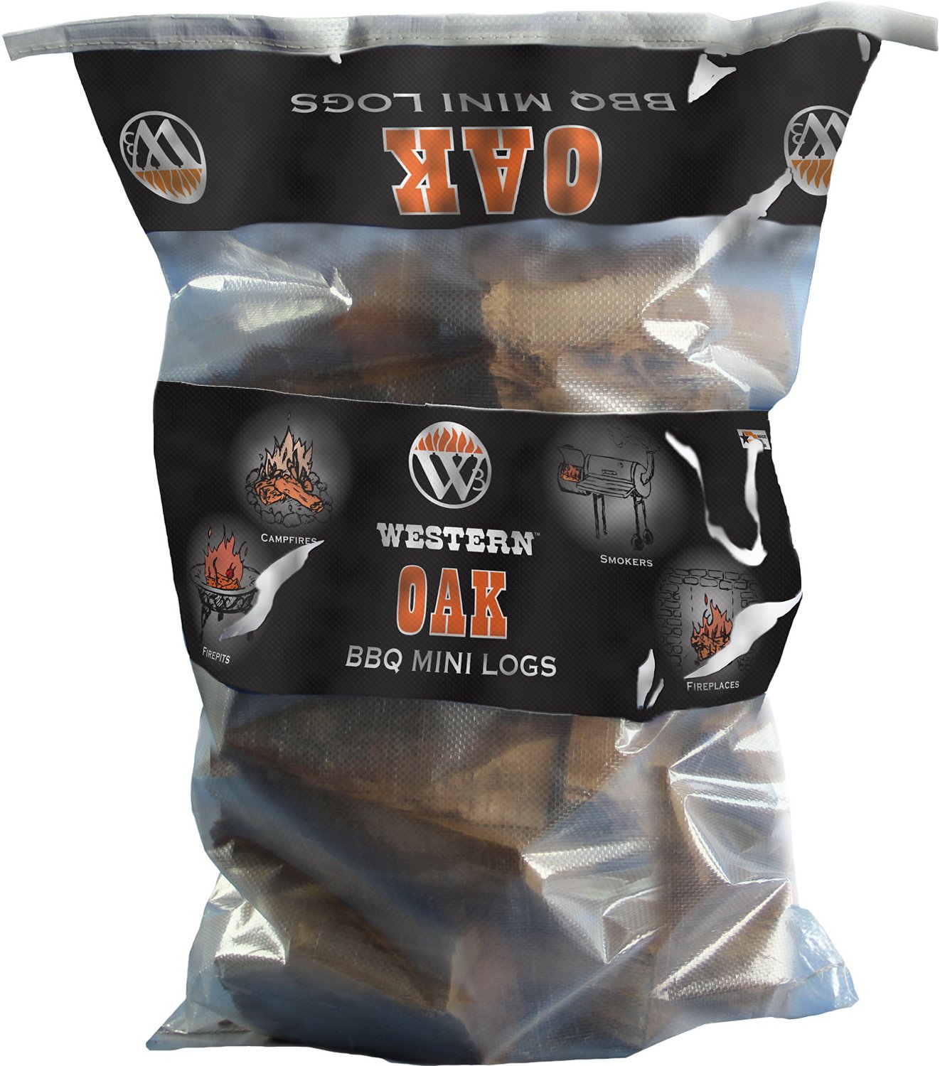 Western Oak Wood Mini Logs