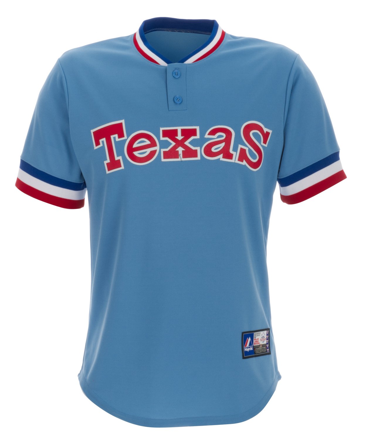 Majestic Men's Texas Rangers Nolan Ryan Cooperstown TBTC Replica Baseball Jersey thumbnail