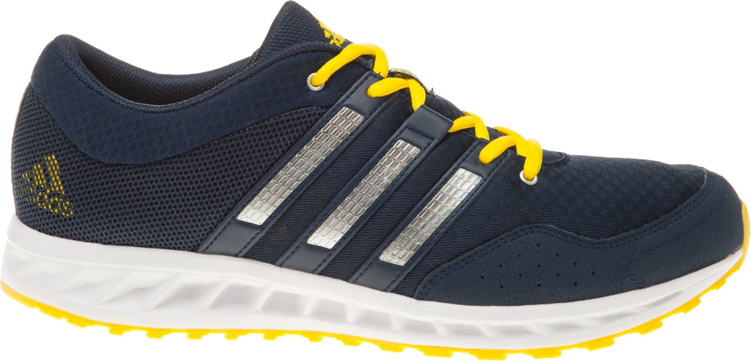 Navy/Yellow/Metallic Silver