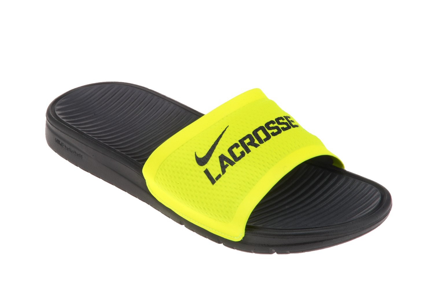 Nike Men's Benassi Solarsoft Lacrosse Soccer Slides thumbnail