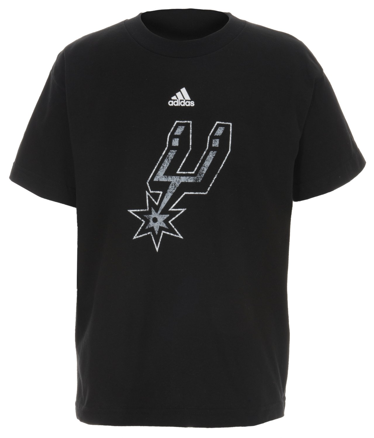 NBA Boys' San Antonio Spurs Distressed Logo T-shirt