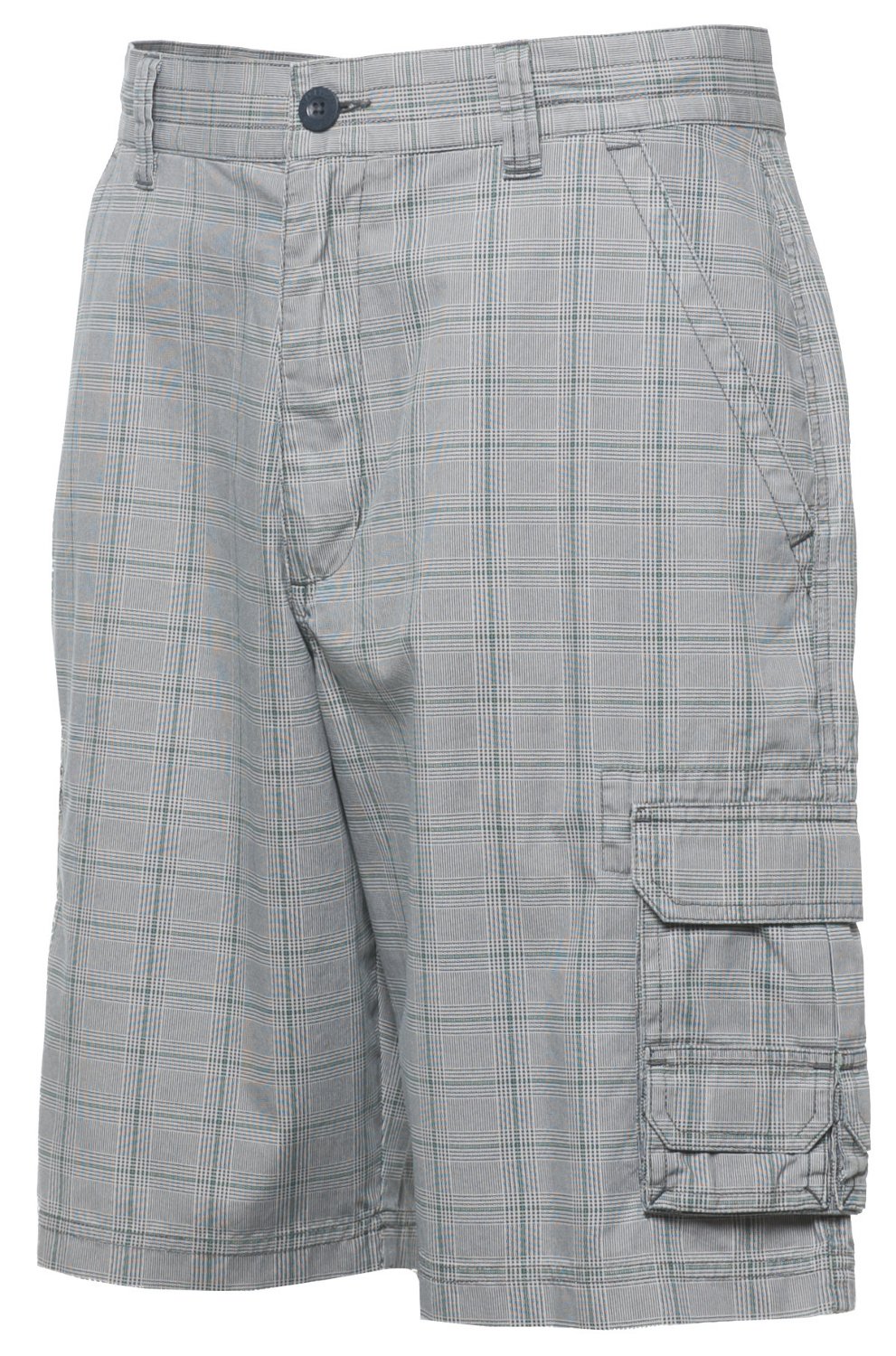 Magellan Outdoors Men's Pigment Print Plaid Cargo Short
