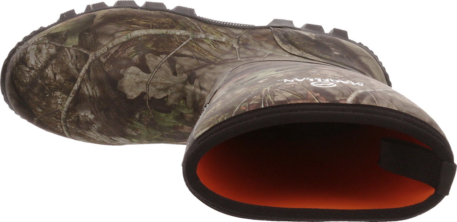 magellan outdoors men's waterproof rubber camp moc veil boots
