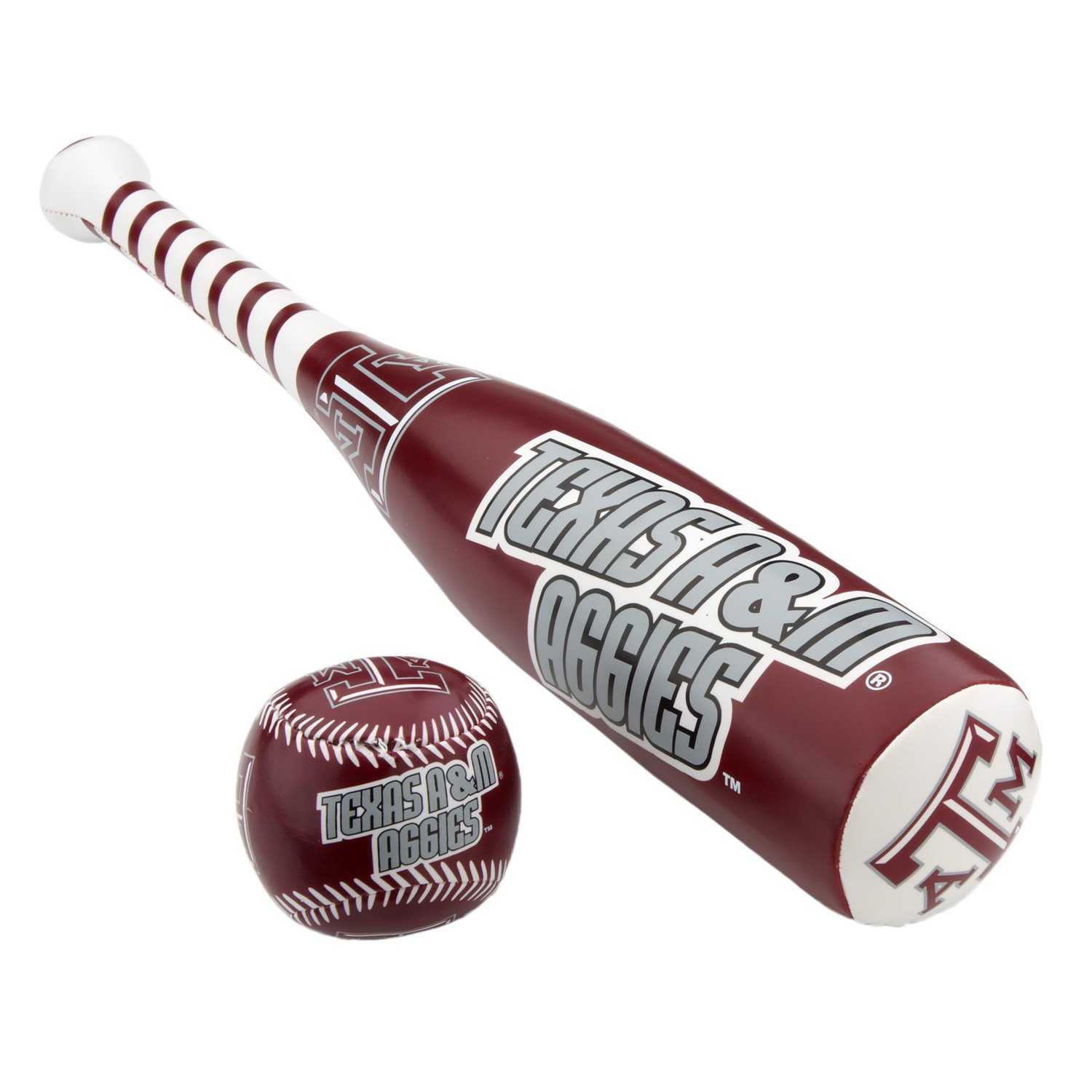 K2 Licensed Products Texas A & M Grand Slam Softee Bat and Ball Set