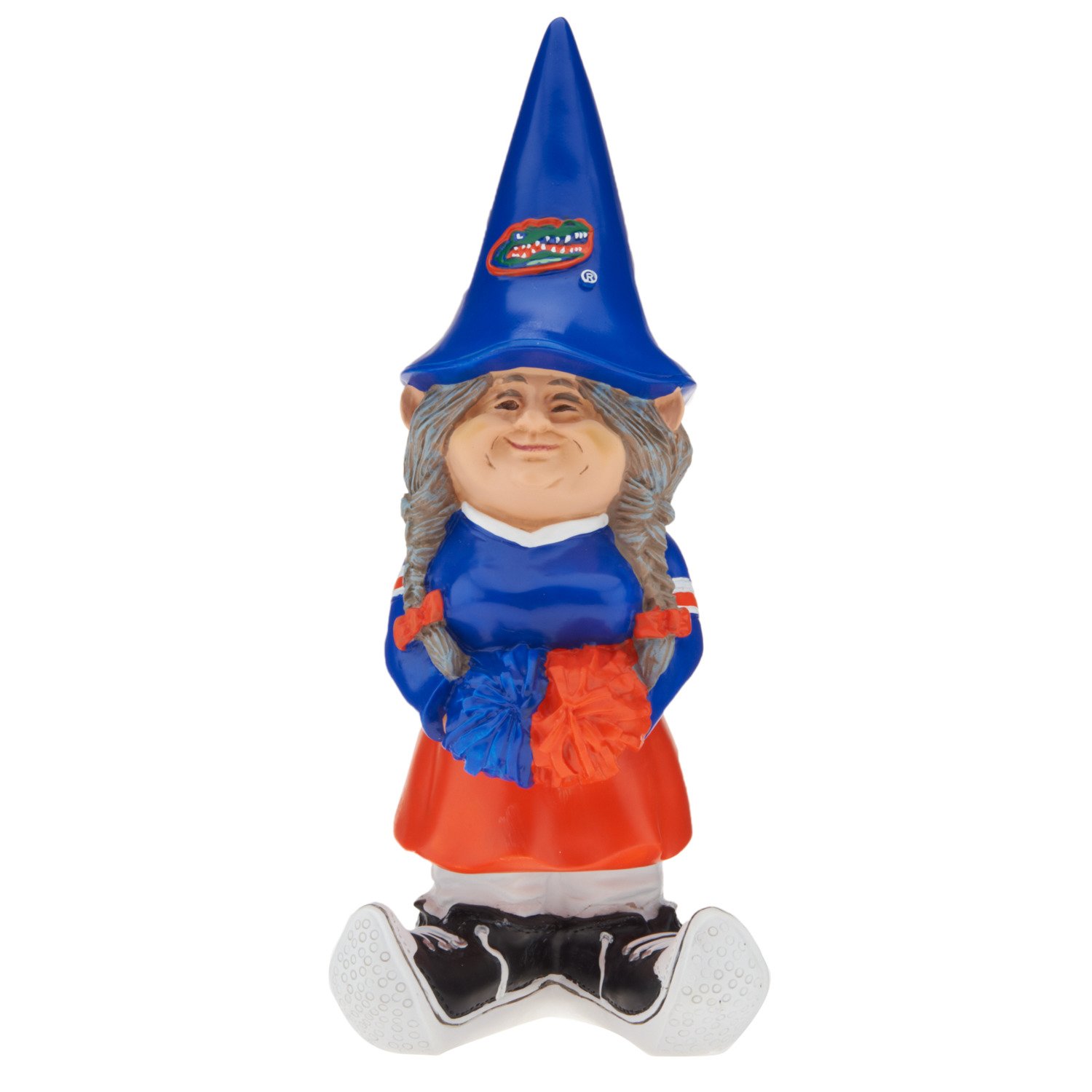 Evergreen Collegiate Cheerleader Garden Gnome