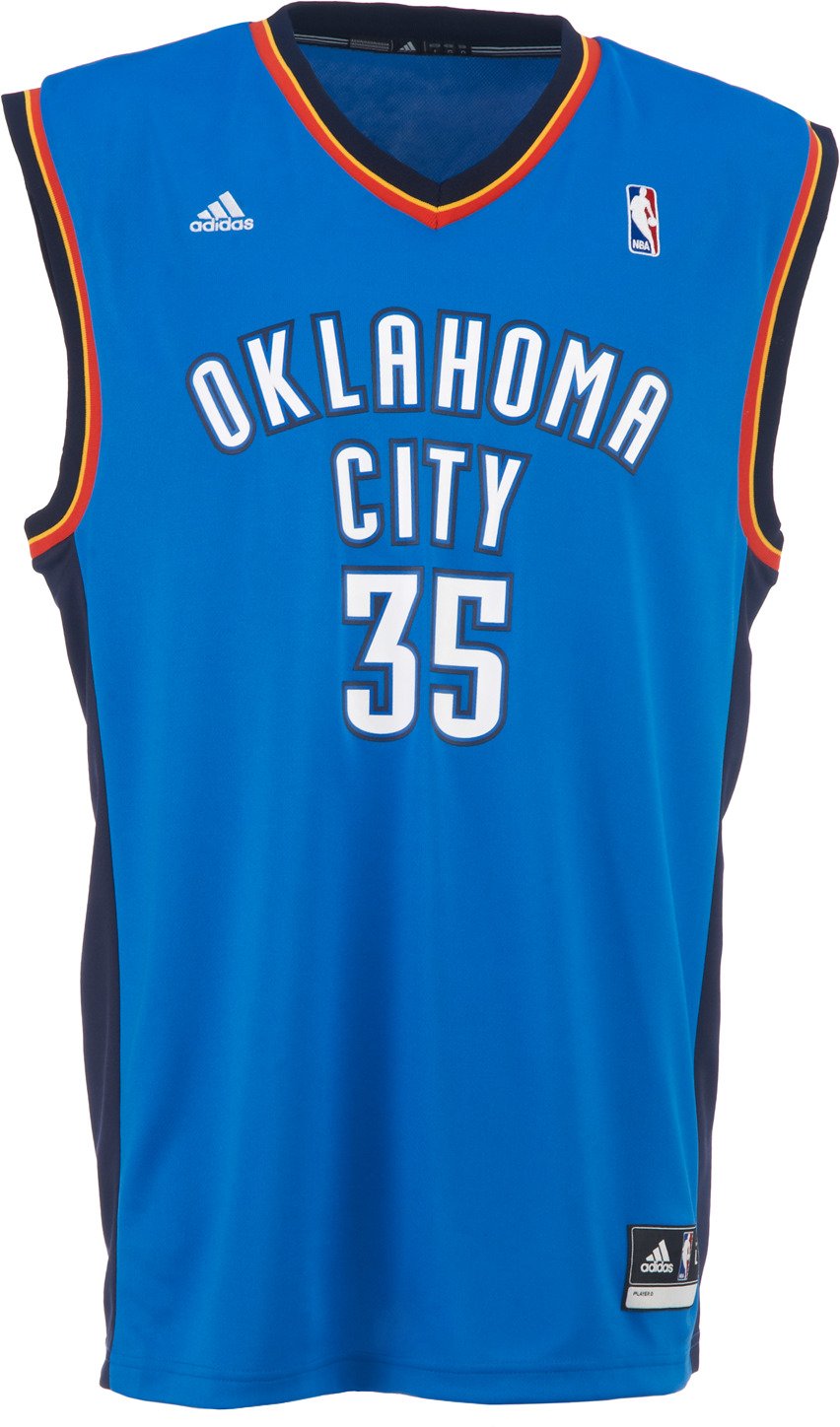 adidas Men's Replica Oklahoma City Thunder Kevin Durant Jersey
