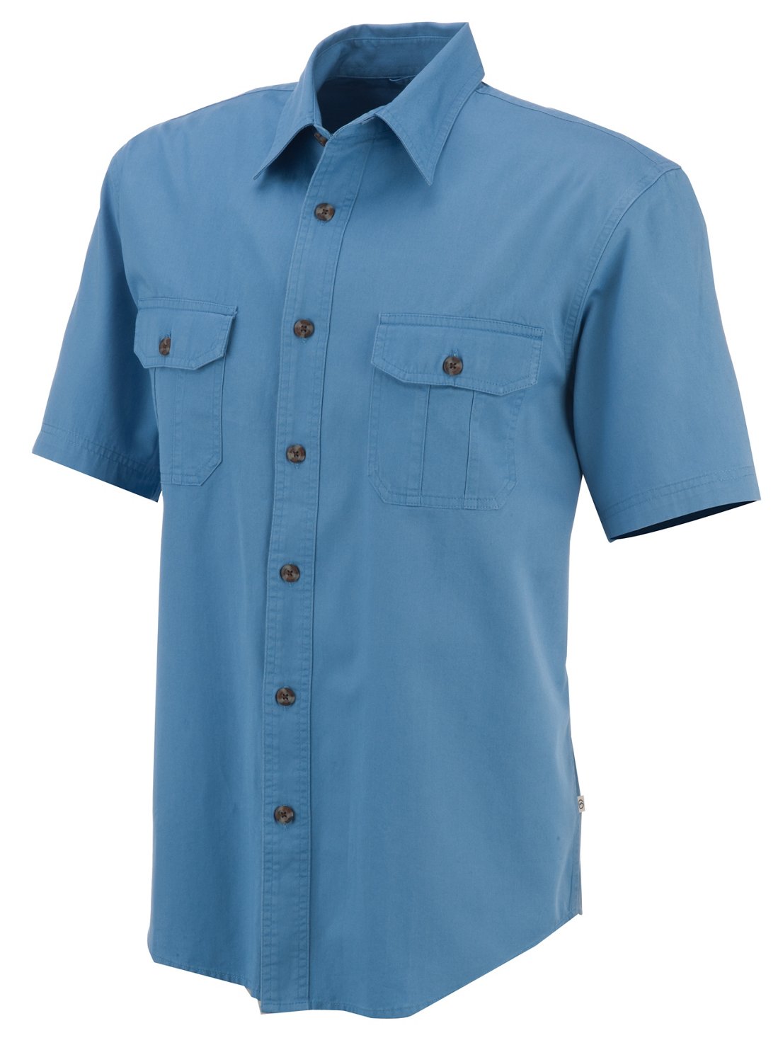 Magellan Outdoors Men's Short Sleeve Sueded Twill Shirt