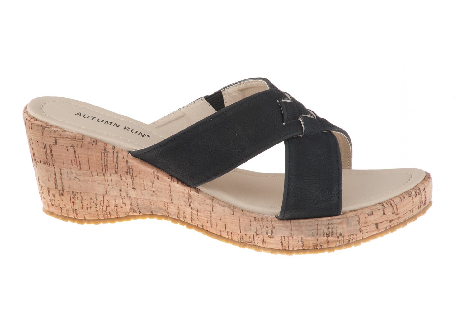 Autumn Run® Women's Criss Cross Slide Sandals