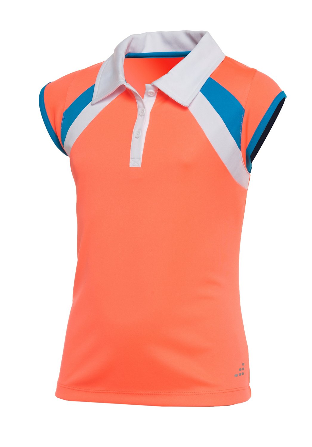 BCG Girls' Sleeveless Tennis Polo Shirt