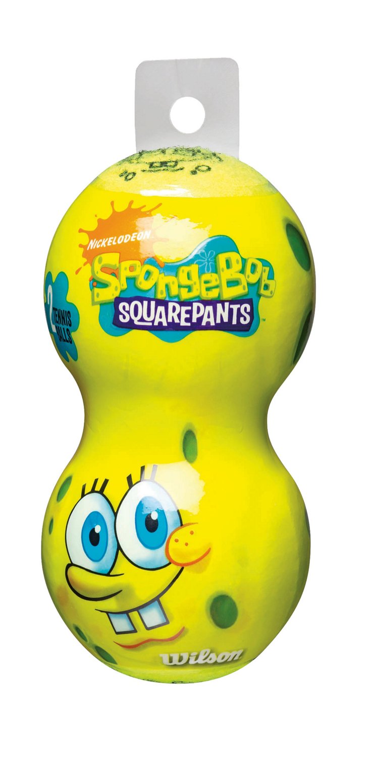 Wilson SpongeBob and Dora Tennis Balls 2-Pack