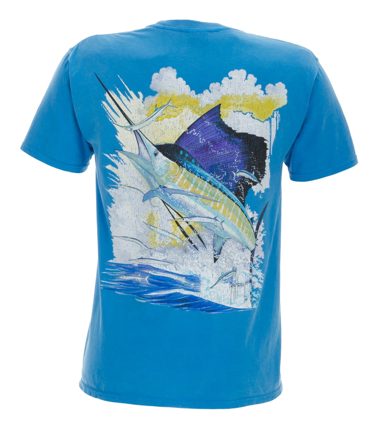 Guy Harvey Men's Vintage Collection Contender T-shirt