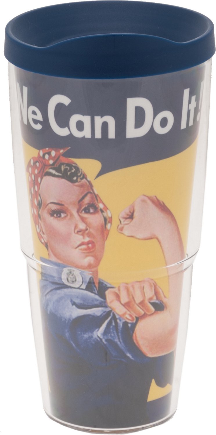 Tervis Rosie the Riveter 24 oz. Tumbler with Lid