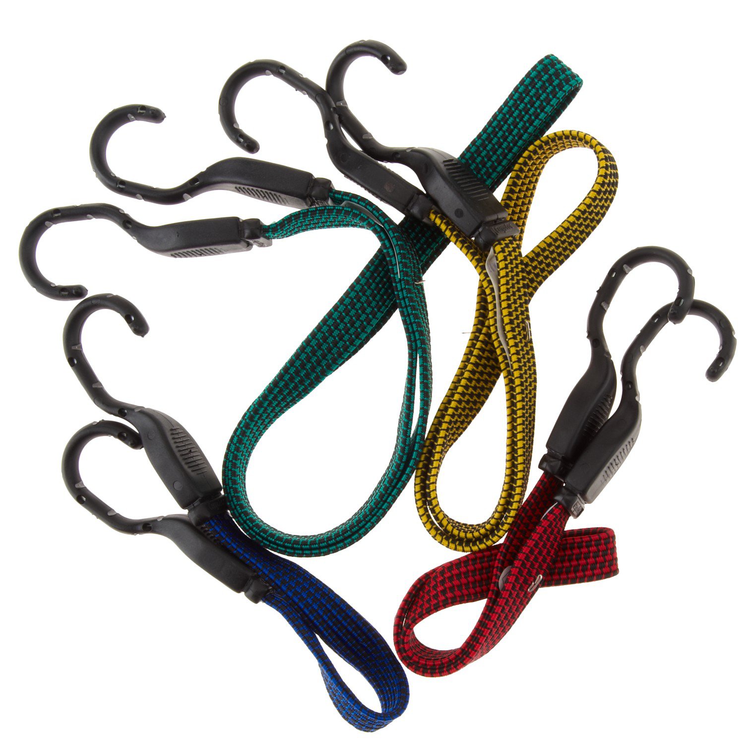 CargoLoc Marine Flat Bungee Cords 6-Pack