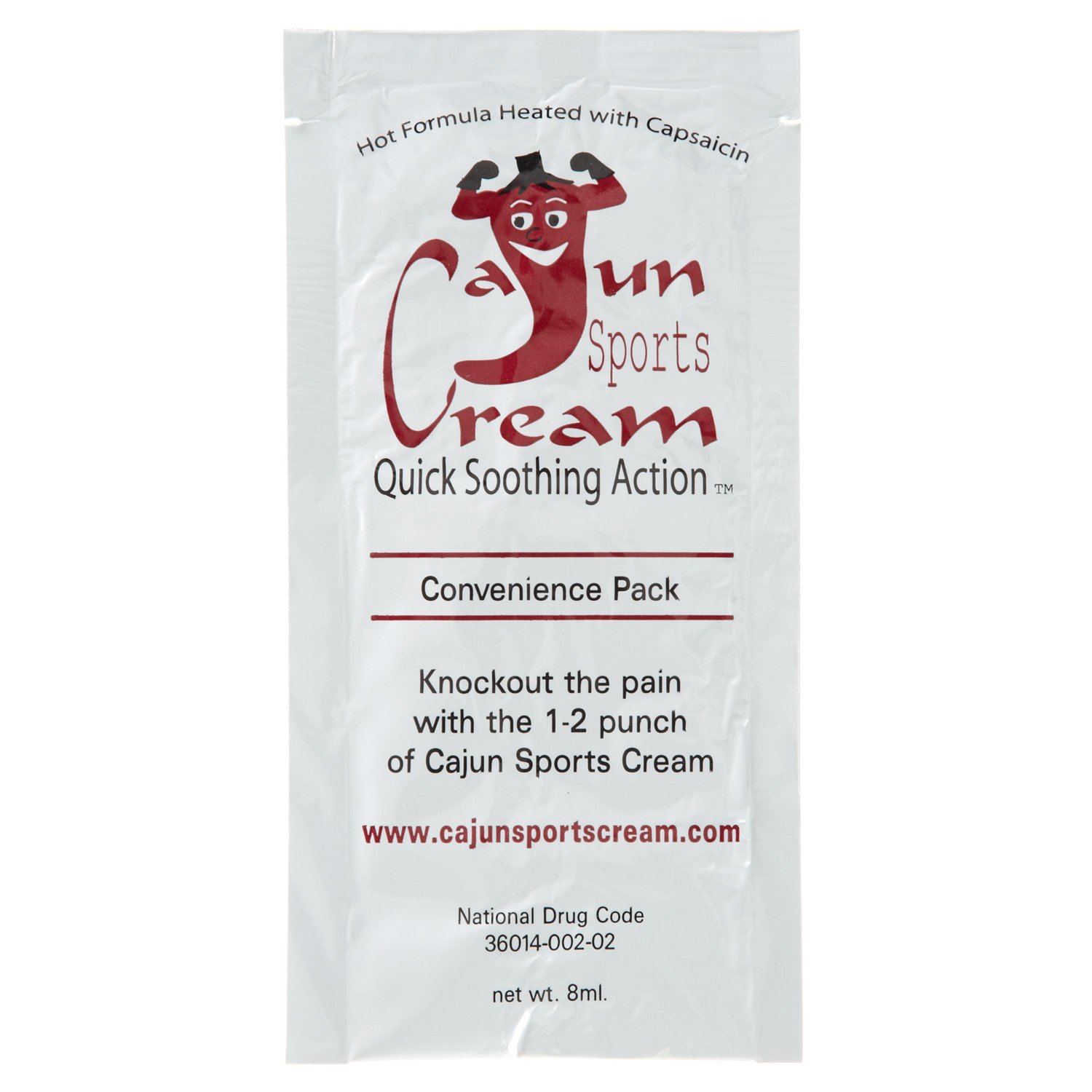 Cajun Sports Cream 8 ml Convenience Pack thumbnail