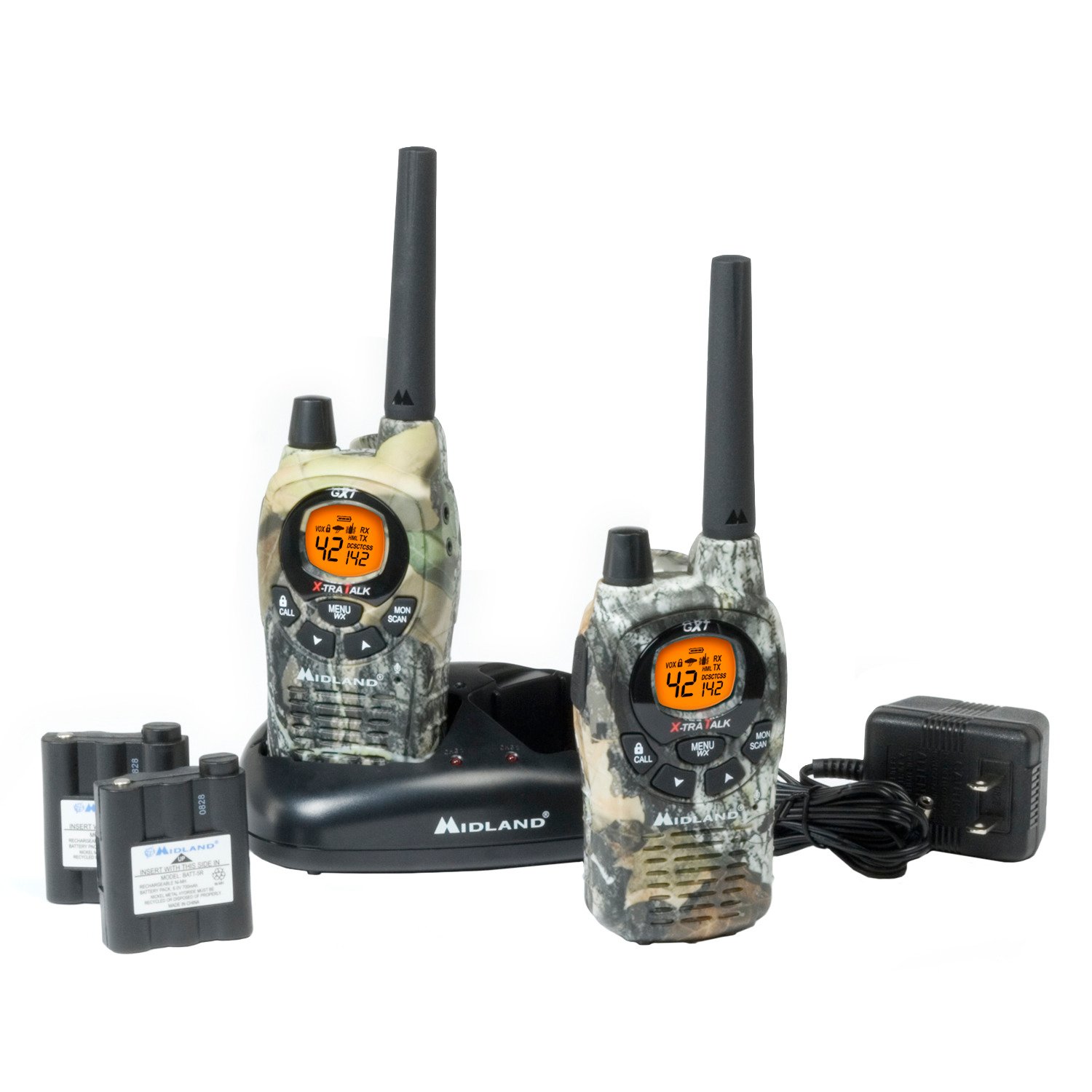 Midland GXT-785 34-Mile GMRS/FRS 2-Way Radios 2-Pack thumbnail