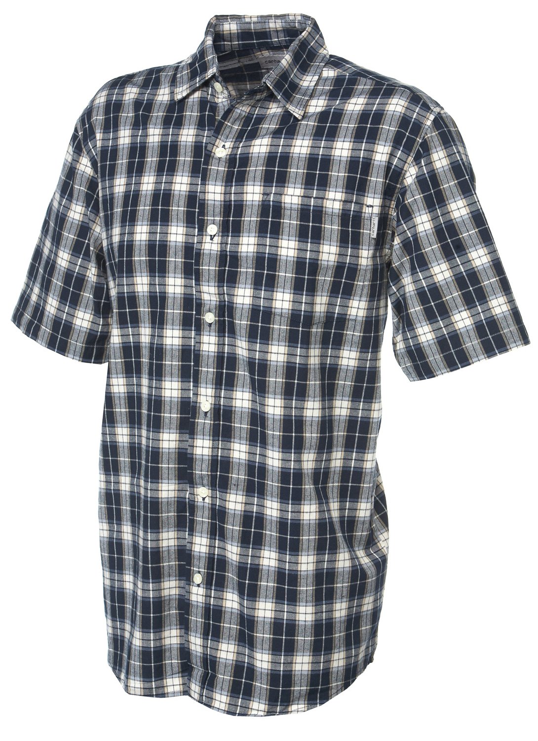 Carhartt Men's Lightweight Plaid Short Sleeve Shirt