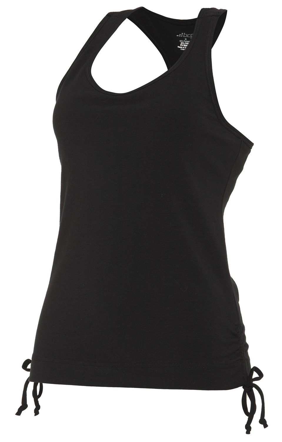 BCG Women's Ruched Racerback Tank Top