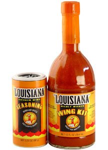Louisiana Special 12 oz. Wing Sauce and 3.25 oz. Wing Sauce Seasoning