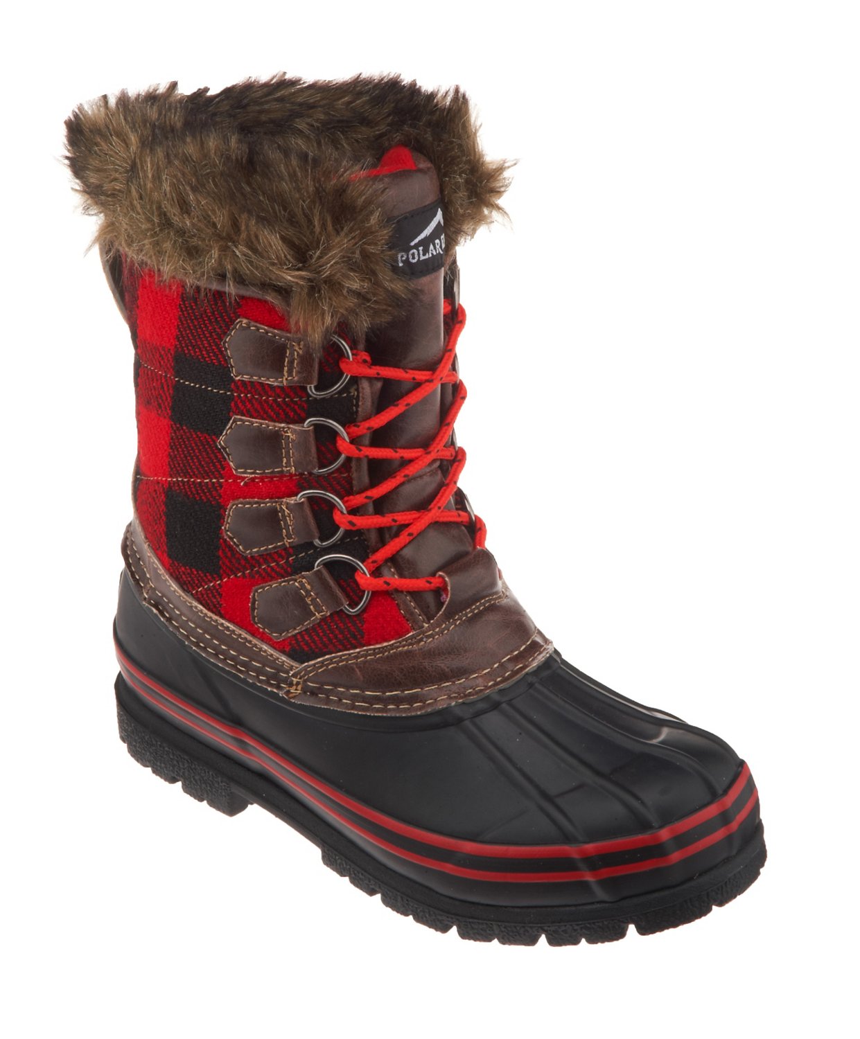 Polar Edge® Women's Insulated Plaid Duck Boots thumbnail