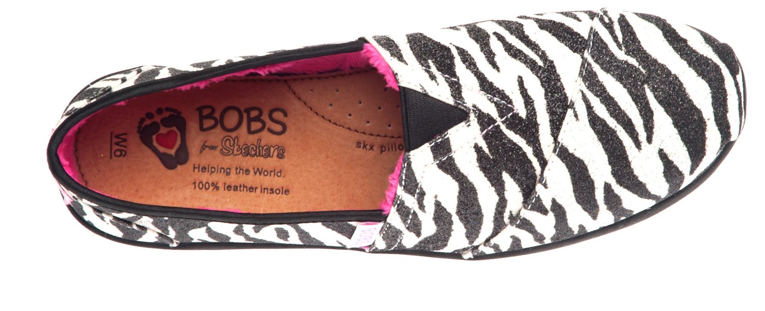 SKECHERS Women's Bob's World Warm Feet Shoes thumbnail