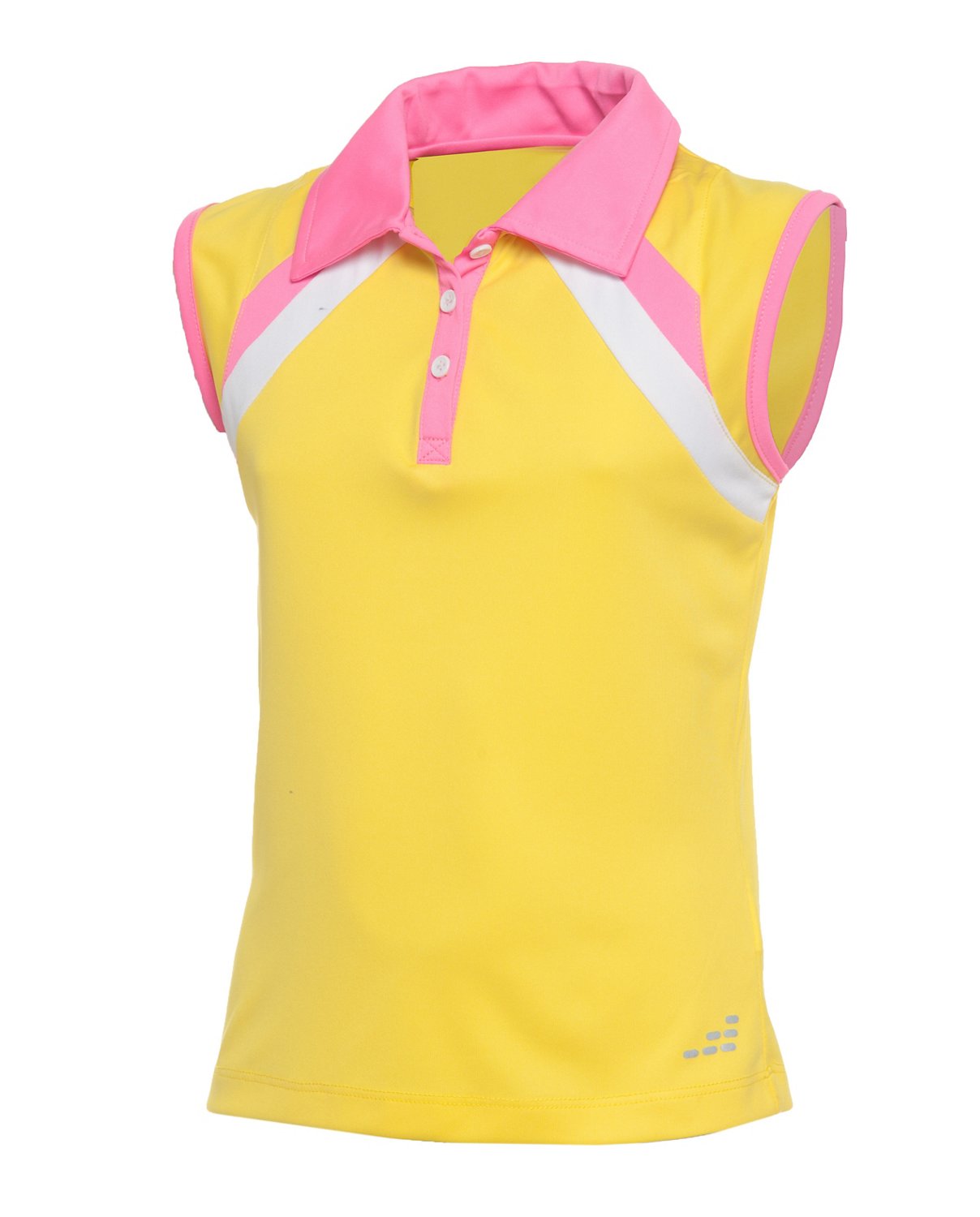 BCG Girls' Sleeveless Tennis Polo Shirt