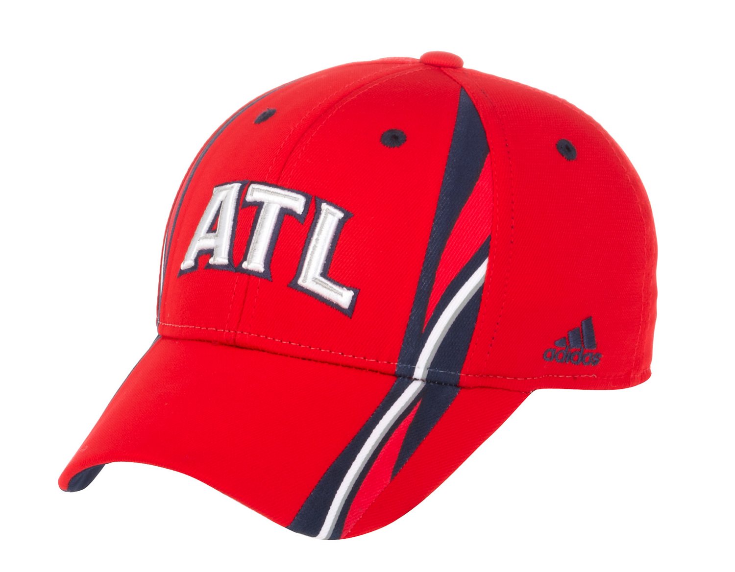 adidas Kids' Atlanta Hawks Swingman Structured Flex Cap