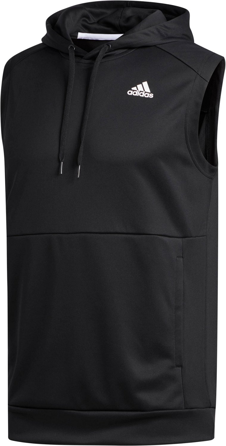 adidas men's sleeveless hoodie