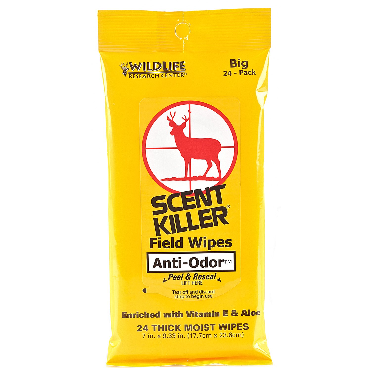 Wildlife Research Center® Scent Killer® Field Wipes 24-Pack
