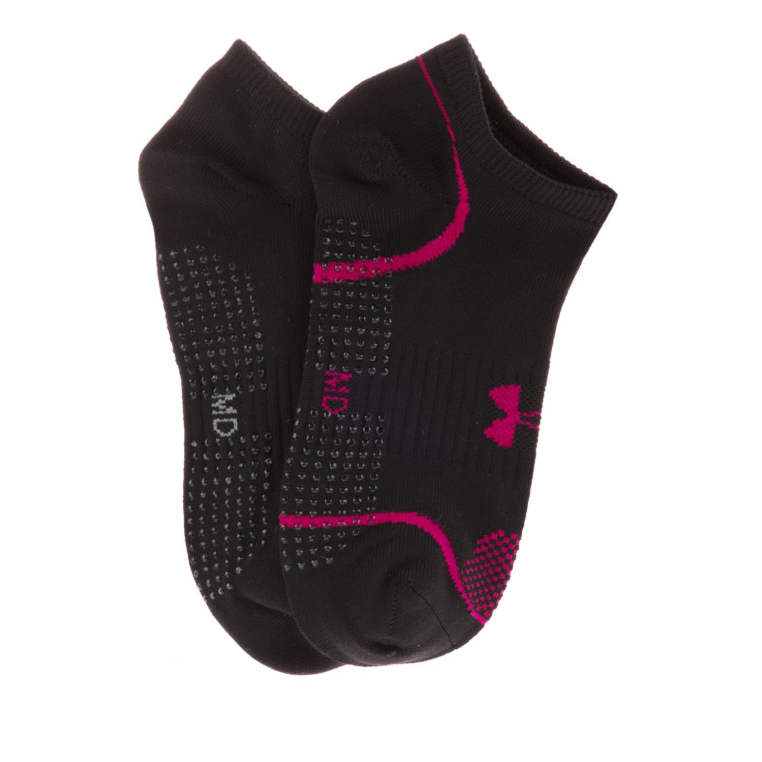 Under Armour® Women's Grippy II No-Show Socks 2-Pack thumbnail