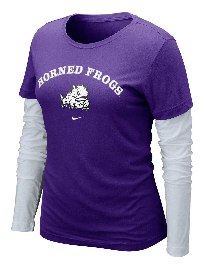 Nike Women's Texas Christian University Cross Campus T-shirt