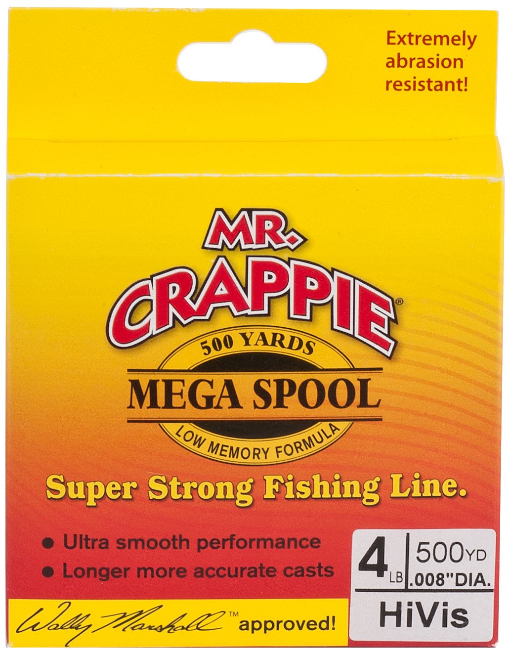 Mr. Crappie® MEGA Filler 4 lb. - 500 yards Monofilament Fishing Line