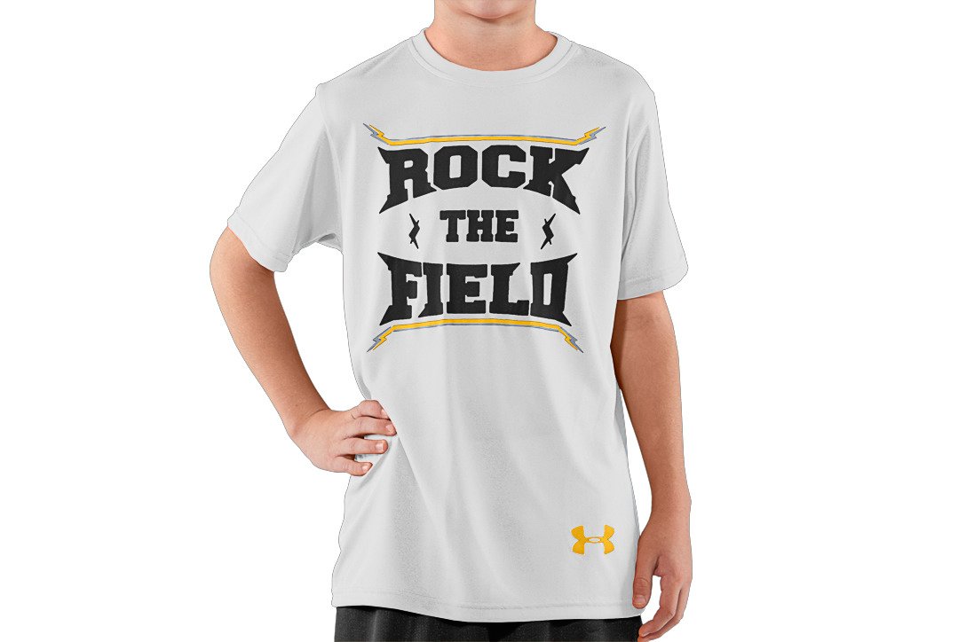 Under Armour® Boys' Rock the Field Short Sleeve T-shirt