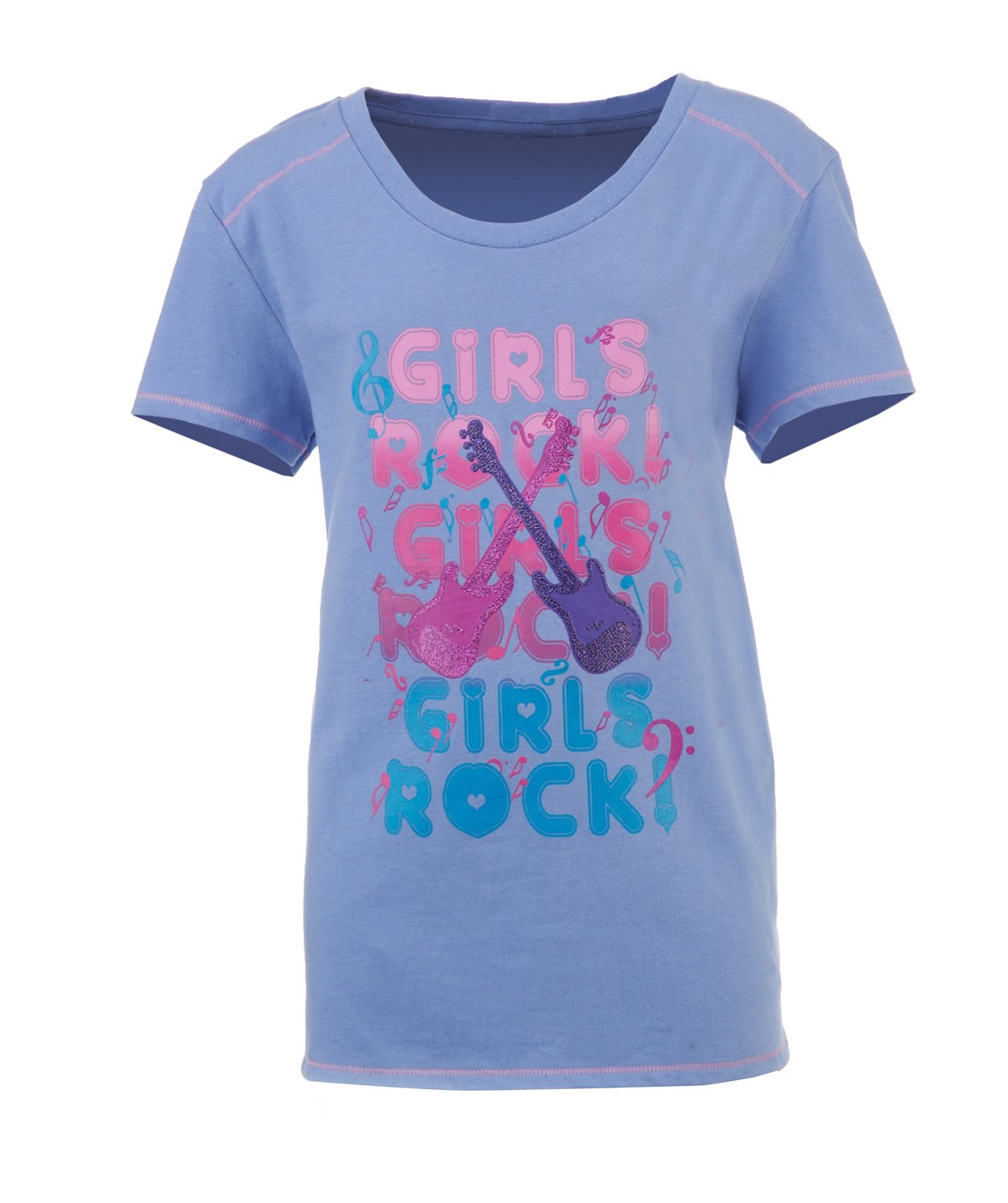 BCG Girls' Crew Neck Graphic T-shirt