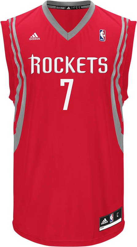 adidas Men's Houston Rockets Jeremy Lin #7 NBA Revolution 30 Replica Jersey