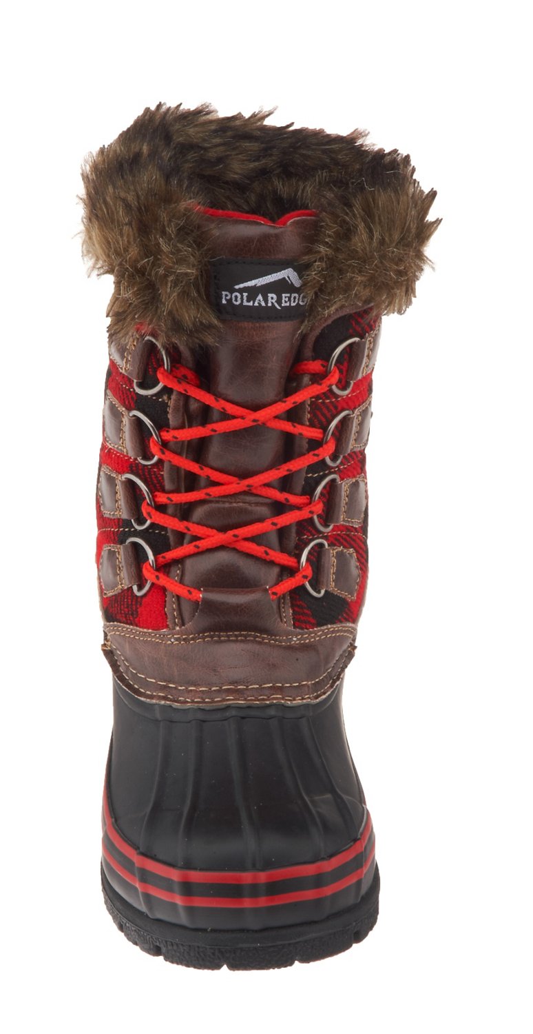 Polar Edge® Women's Insulated Plaid Duck Boots thumbnail