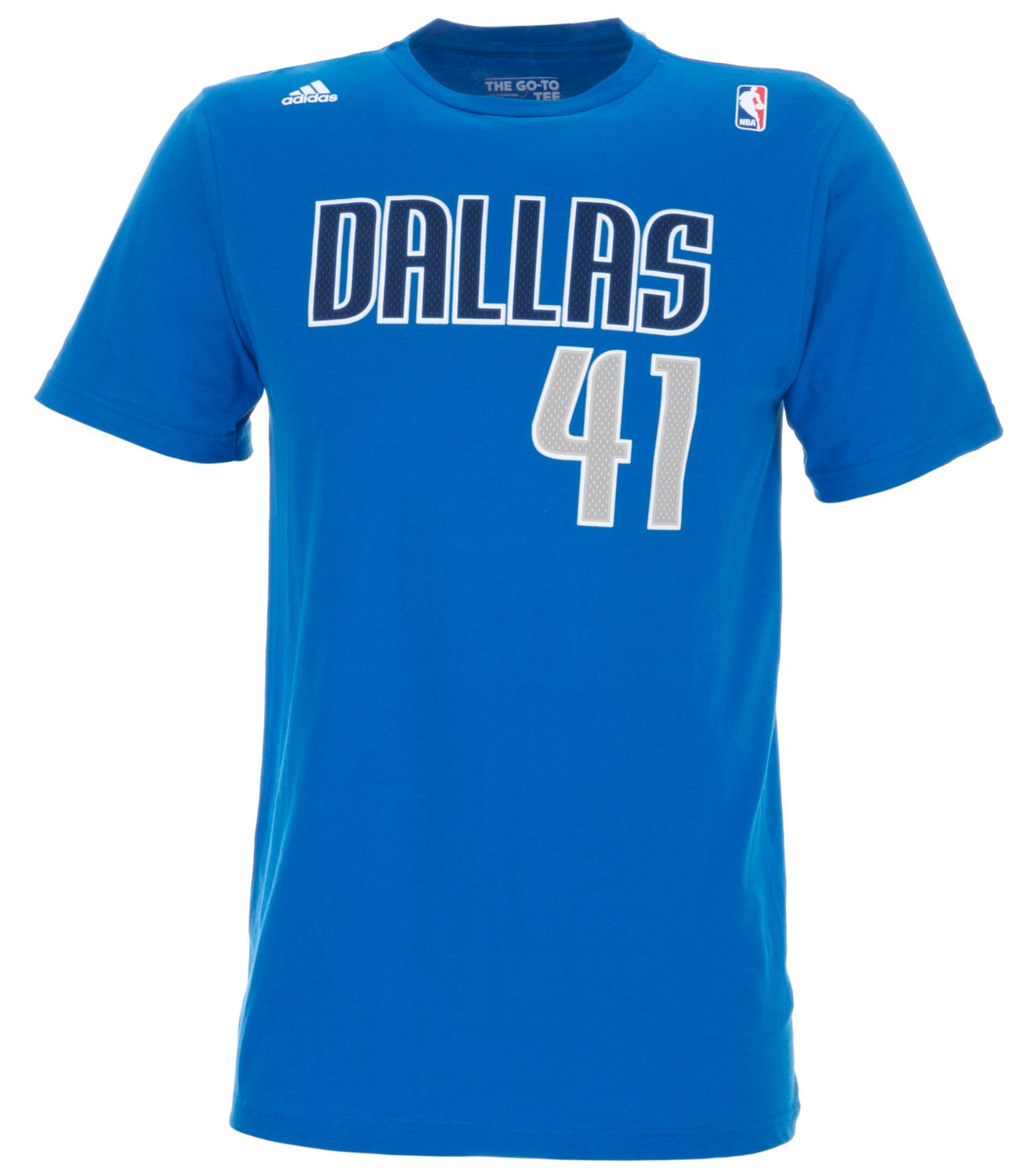 adidas Men's Dirk Nowitzki #41 Game Time T-shirt