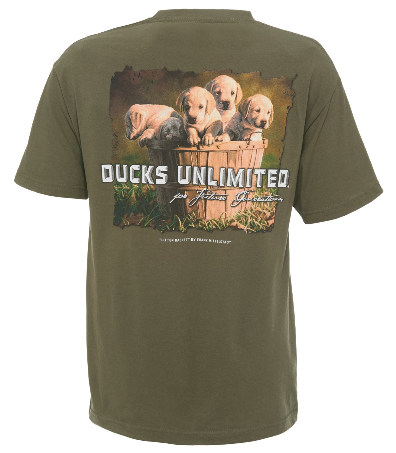 Ducks Unlimited Adults' Litter Basket Short Sleeve T-shirt