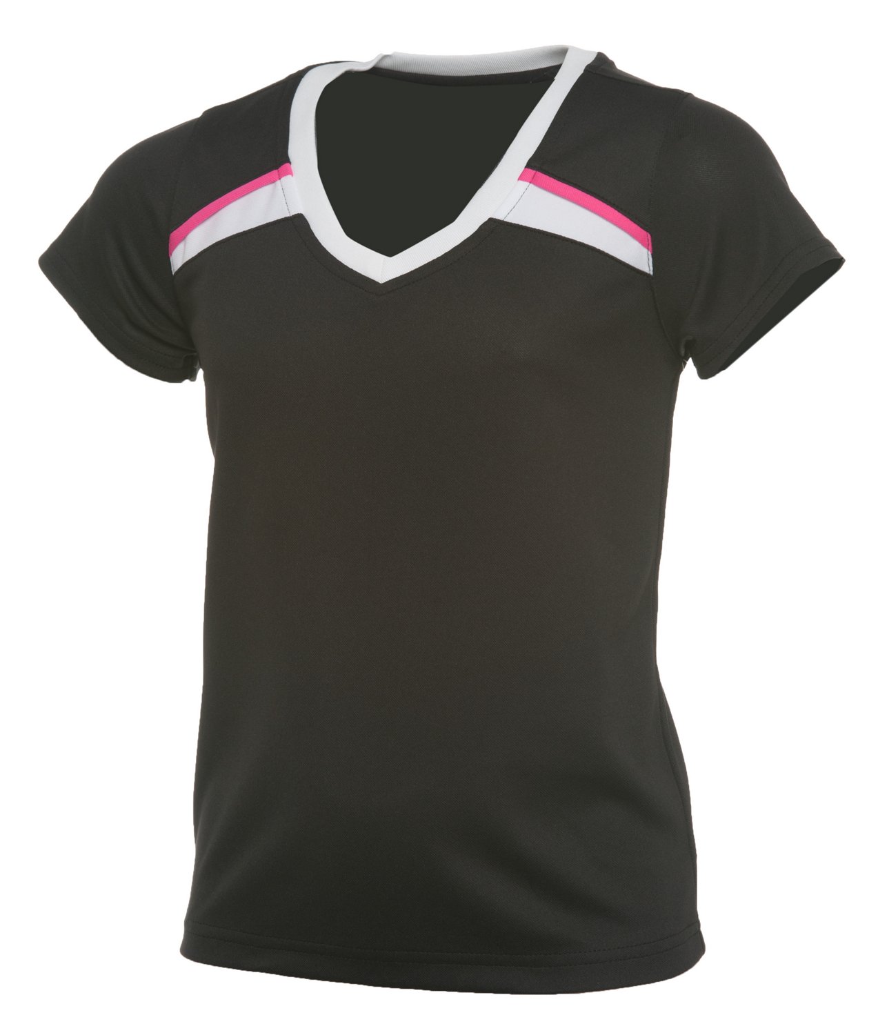 BCG Girls' V-neck Soccer Top