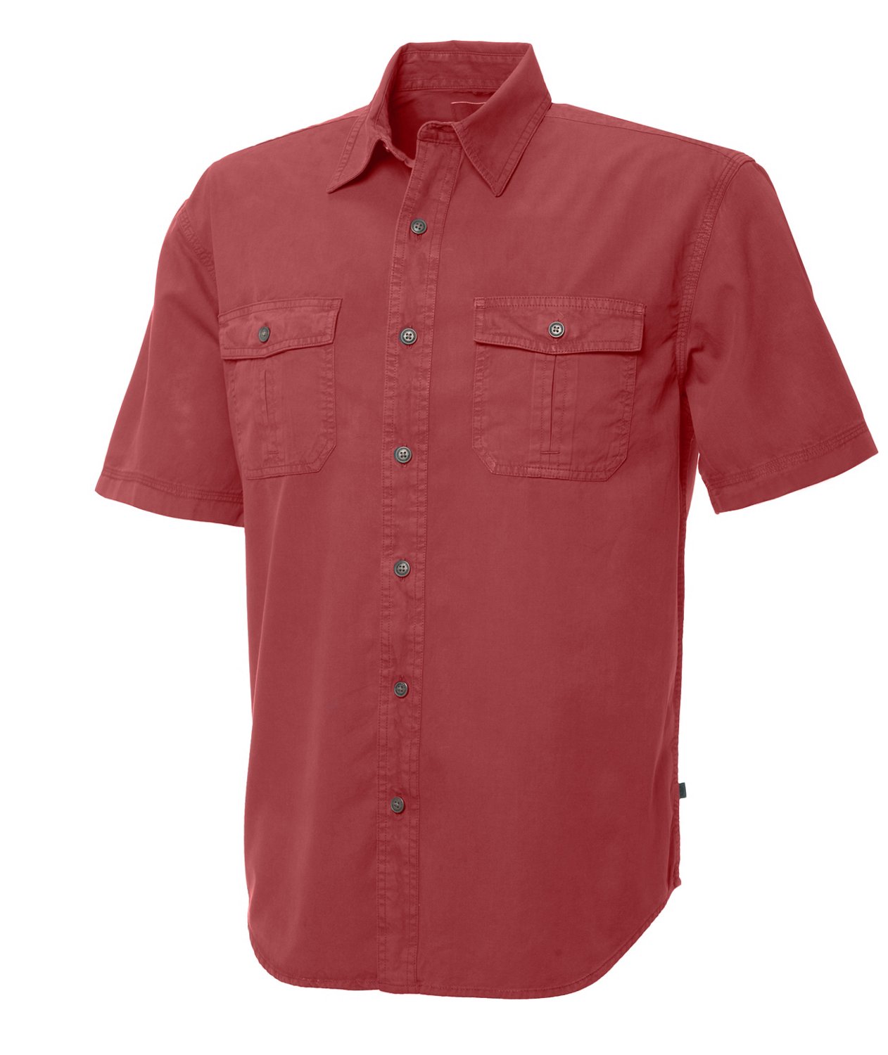 Magellan Outdoors Men's Short Sleeve Pigment Dyed Shirt