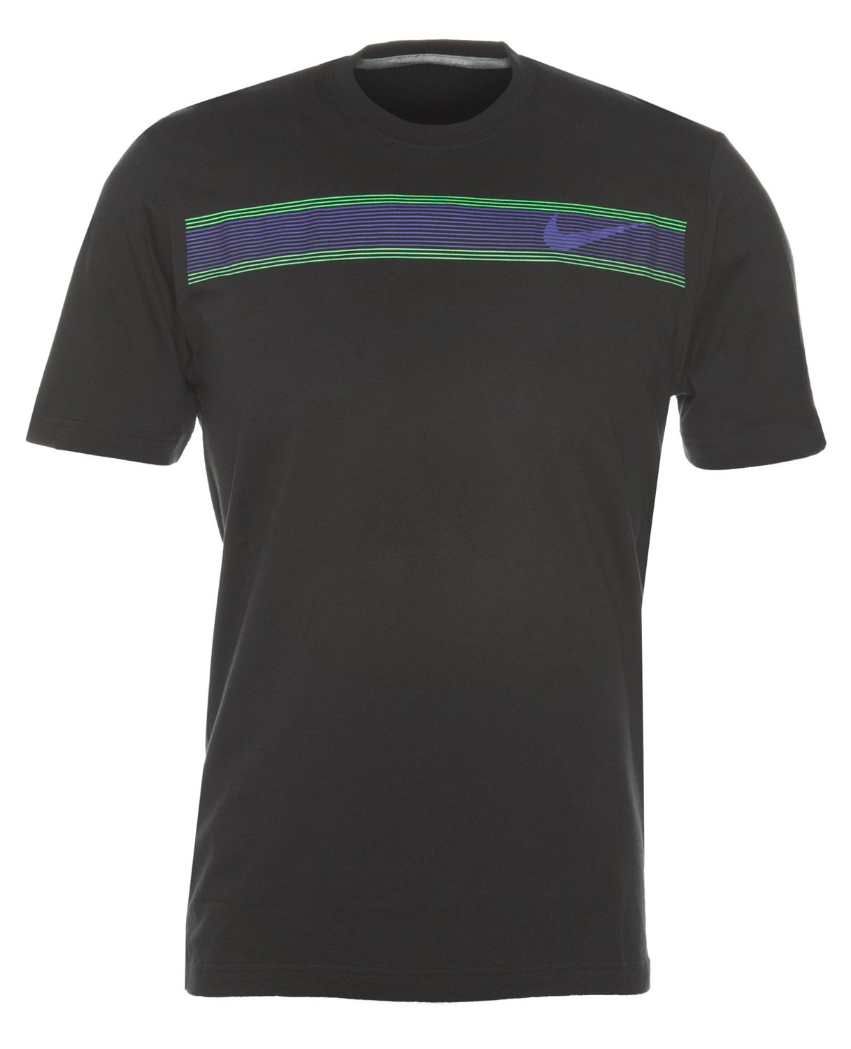 Nike Men's Chest Stripe Short Sleeve Crew T-shirt