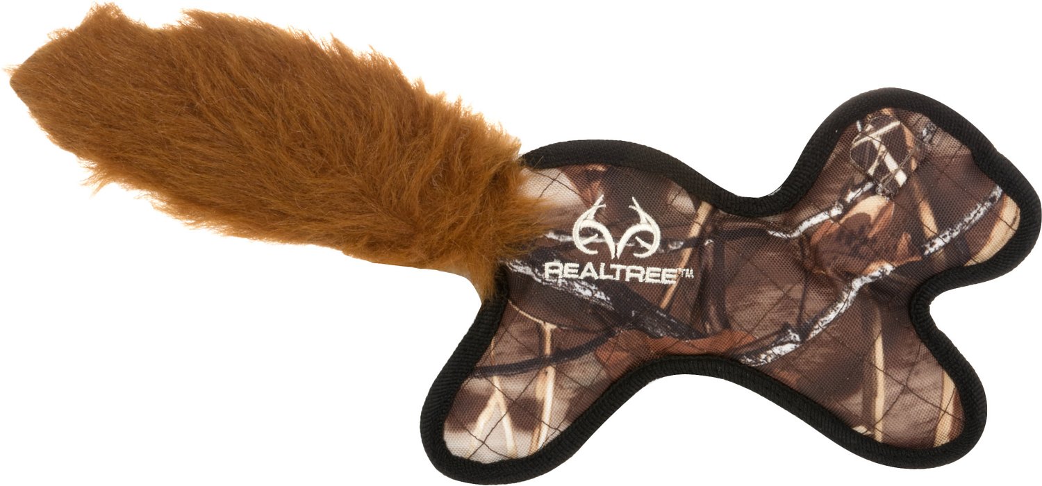Hyper Pet Real Tree Squirrel Dog Toy