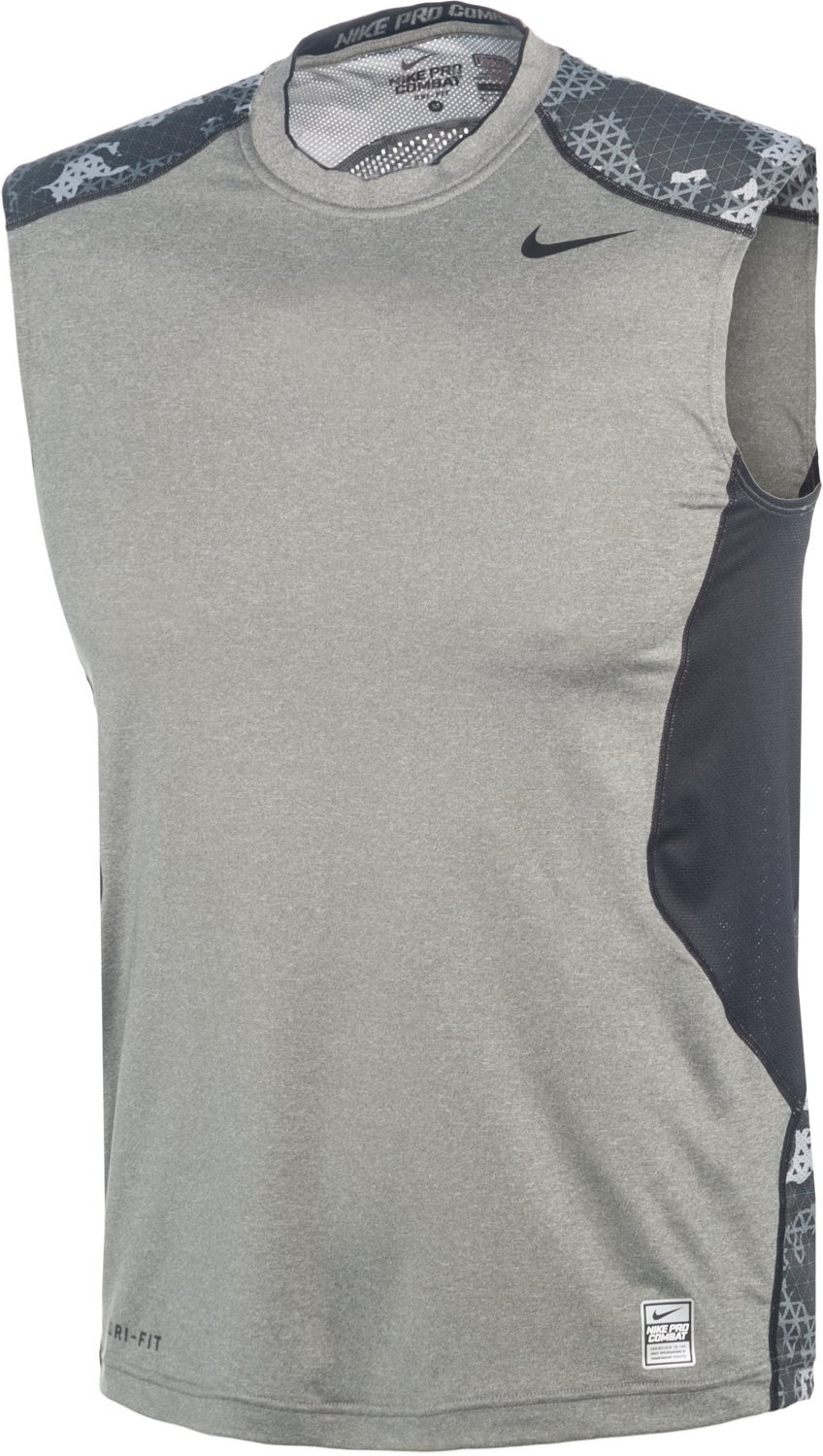 Nike Men's Hypercool Fitted Camo Sleeveless Top