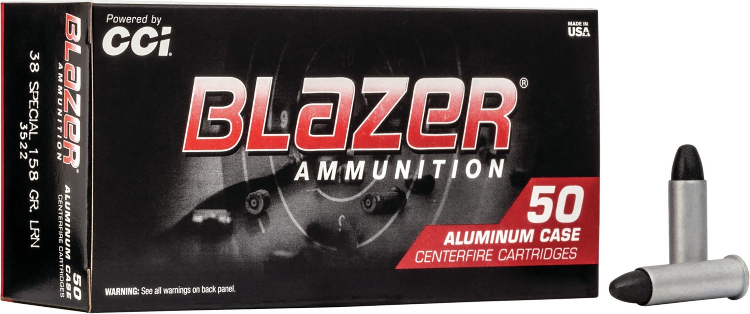 CCI® Blazer® .38 Special 158-Grain Centerfire Ammunition