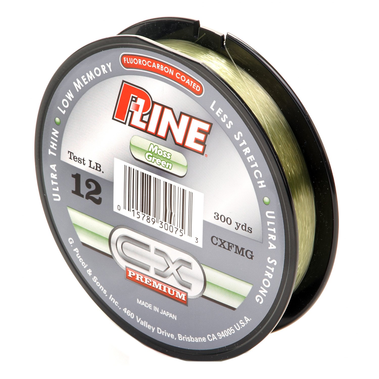 P-Line CX Premium 12 lb. - 300 yards Fluorocarbon Fishing Line