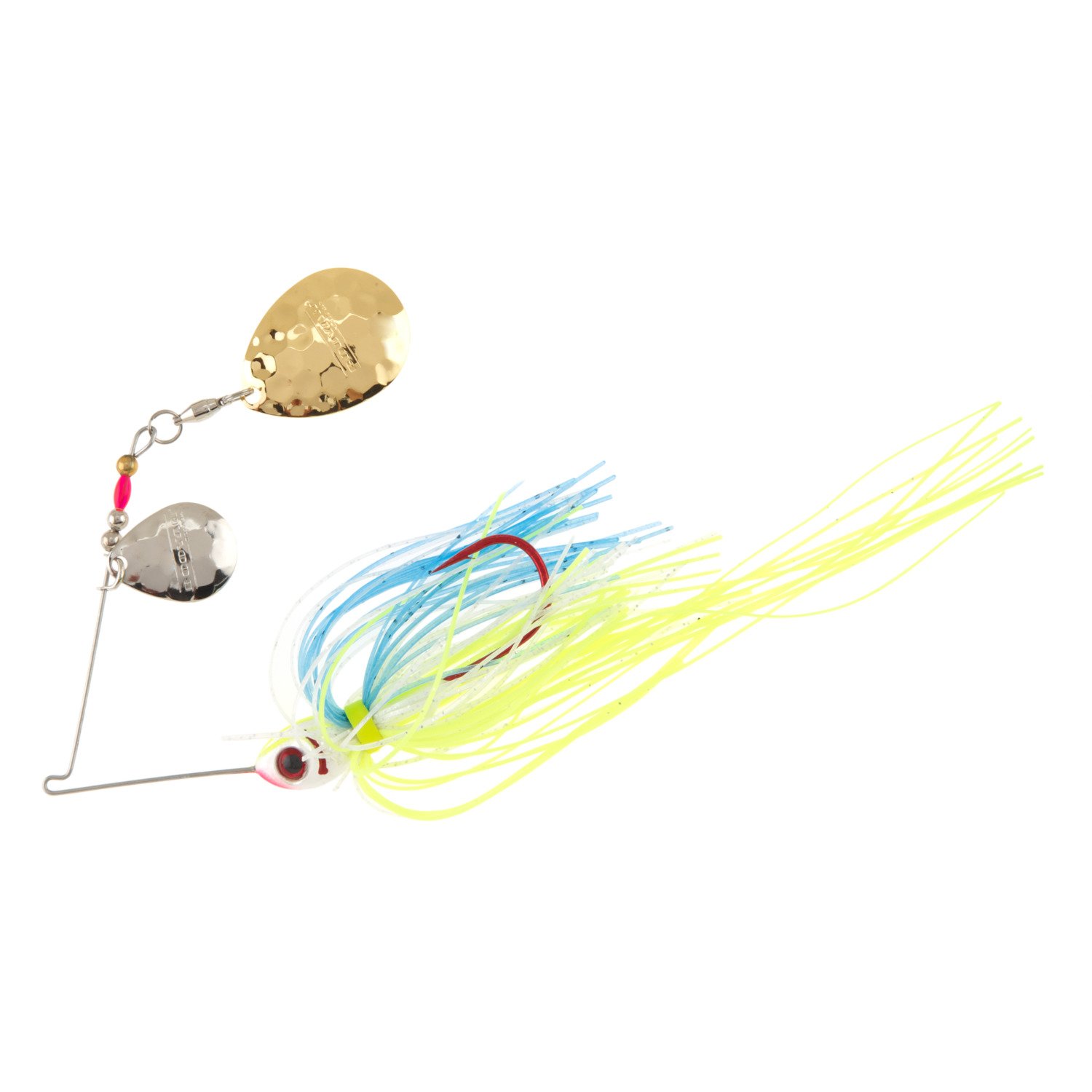 BOOYAH Tux & Tails 3/8 oz Double-Colorado Blade Spinnerbait